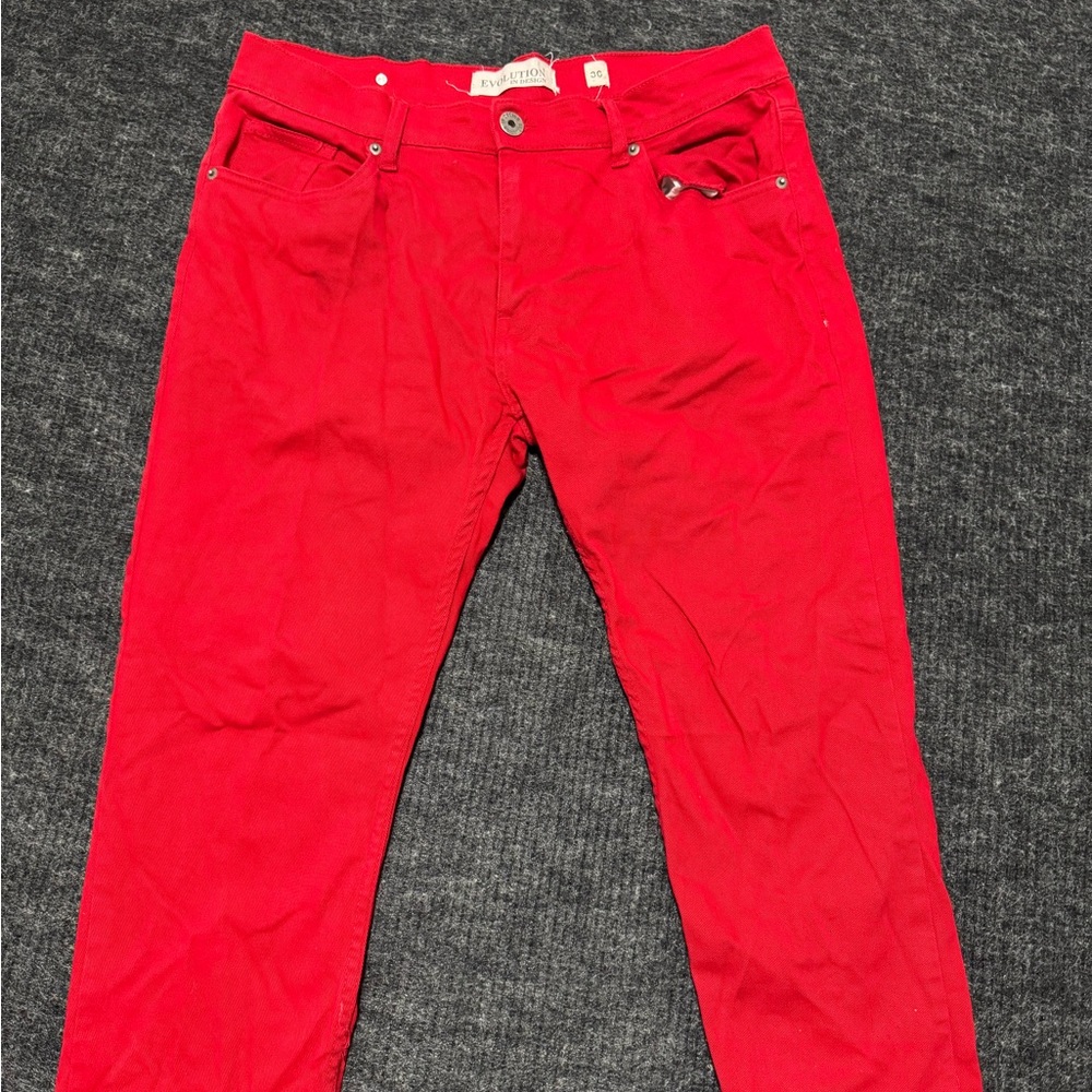 Evolution in Design Red Pants